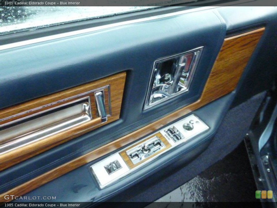 Blue Interior Door Panel for the 1985 Cadillac Eldorado Coupe #81457302