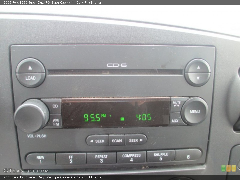 Dark Flint Interior Audio System for the 2005 Ford F250 Super Duty FX4 SuperCab 4x4 #81458853