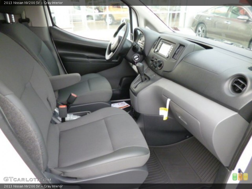 Gray Interior Photo for the 2013 Nissan NV200 SV #81459522