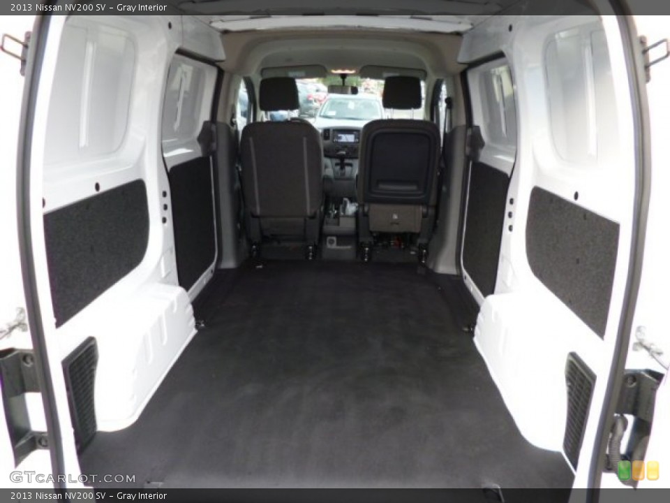 Gray Interior Trunk for the 2013 Nissan NV200 SV #81459561