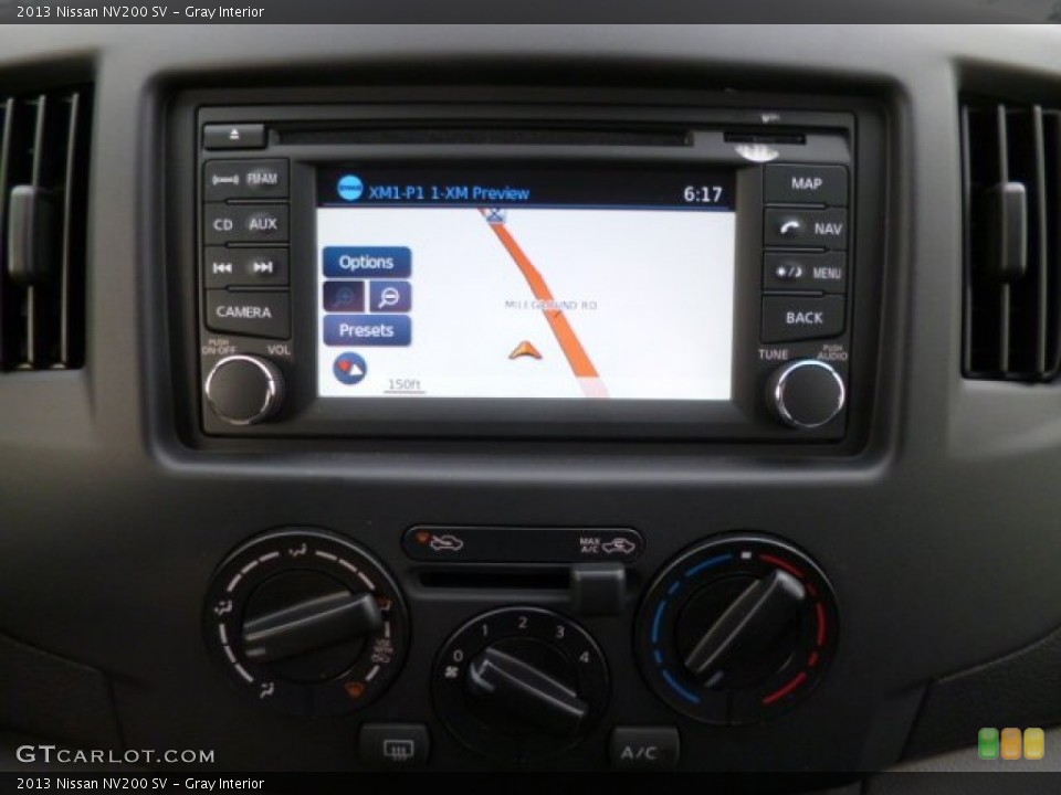 Gray Interior Navigation for the 2013 Nissan NV200 SV #81459672
