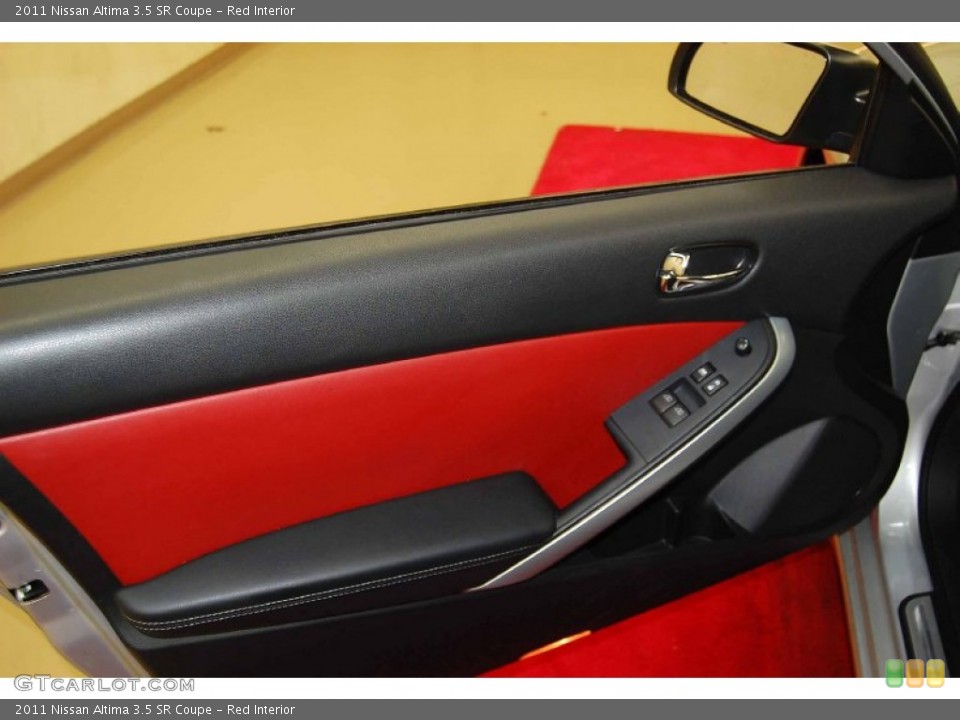 Red Interior Door Panel for the 2011 Nissan Altima 3.5 SR Coupe #81460868