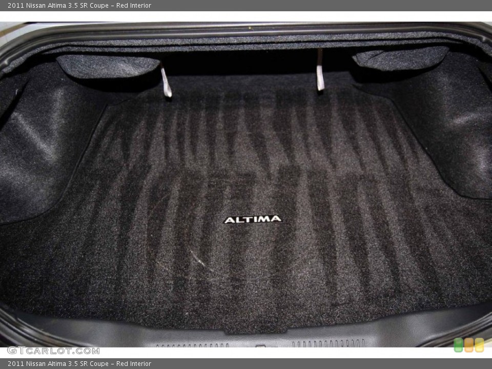 Red Interior Trunk for the 2011 Nissan Altima 3.5 SR Coupe #81461007