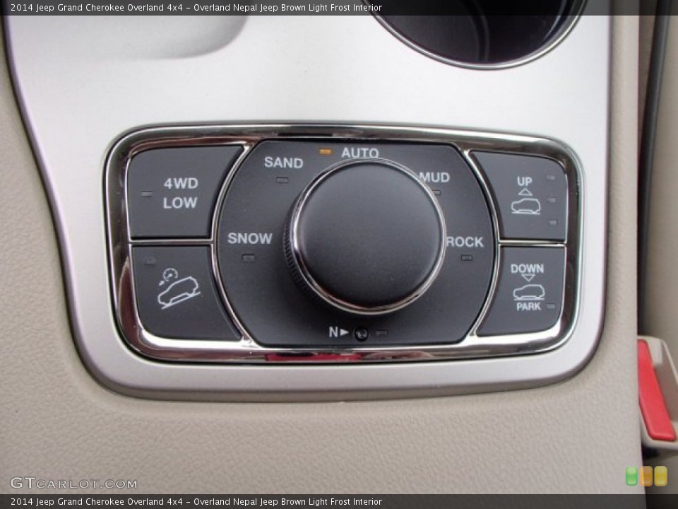 Overland Nepal Jeep Brown Light Frost Interior Controls for the 2014 Jeep Grand Cherokee Overland 4x4 #81465392