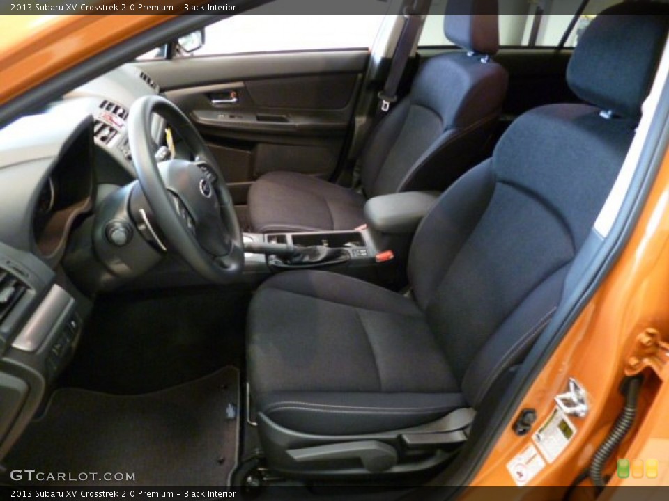 Black Interior Photo for the 2013 Subaru XV Crosstrek 2.0 Premium #81466720