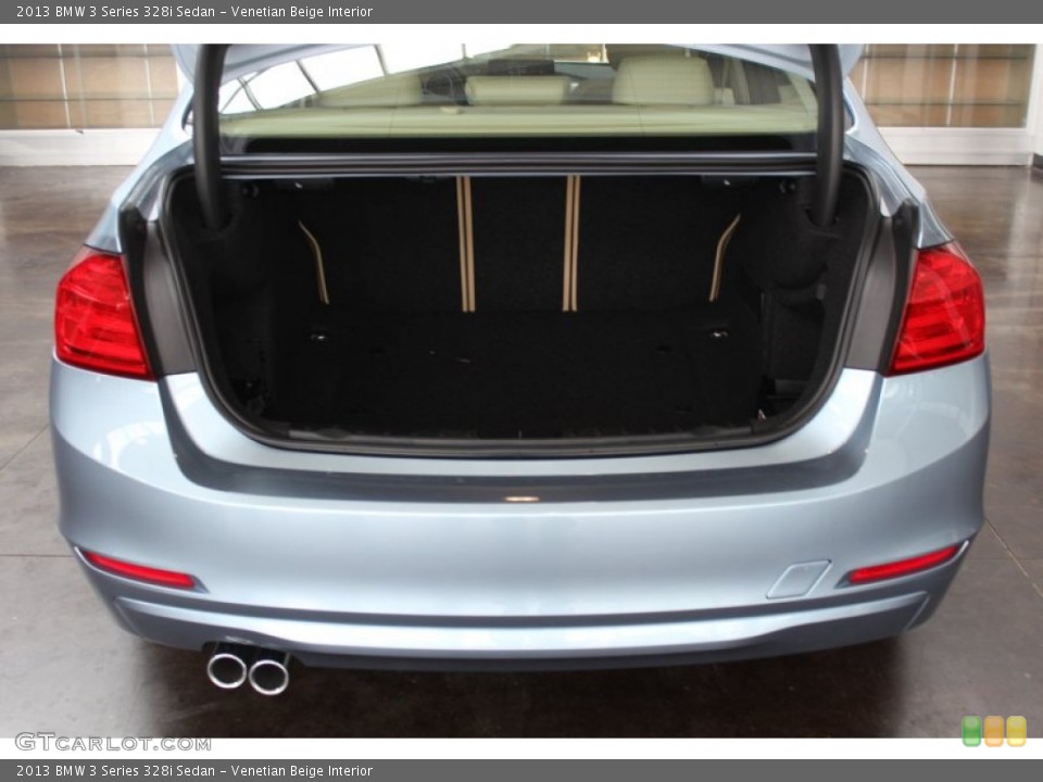 Venetian Beige Interior Trunk for the 2013 BMW 3 Series 328i Sedan #81466785