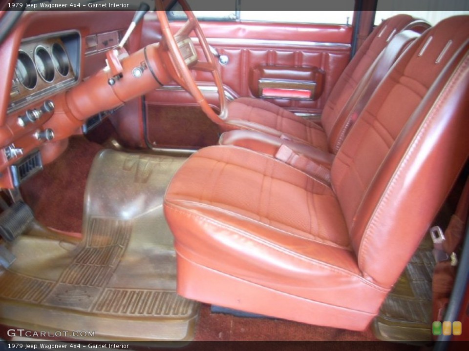 Garnet Interior Photo for the 1979 Jeep Wagoneer 4x4 #81467208