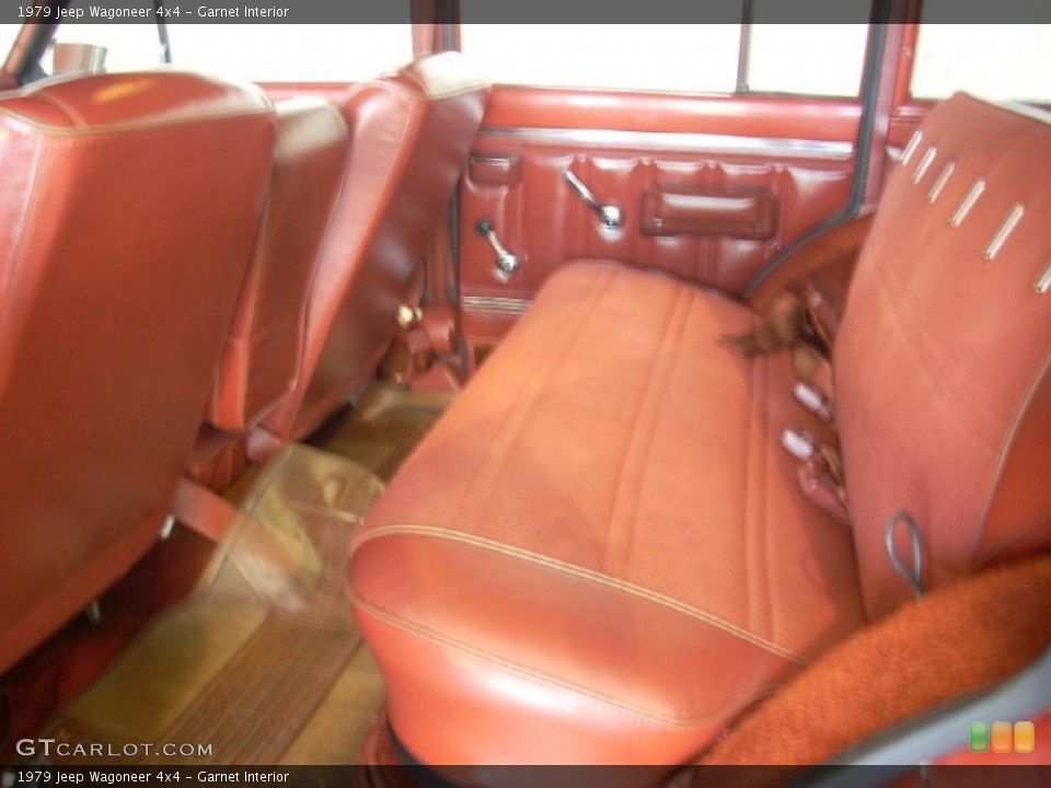 Garnet Interior Rear Seat for the 1979 Jeep Wagoneer 4x4 #81467222