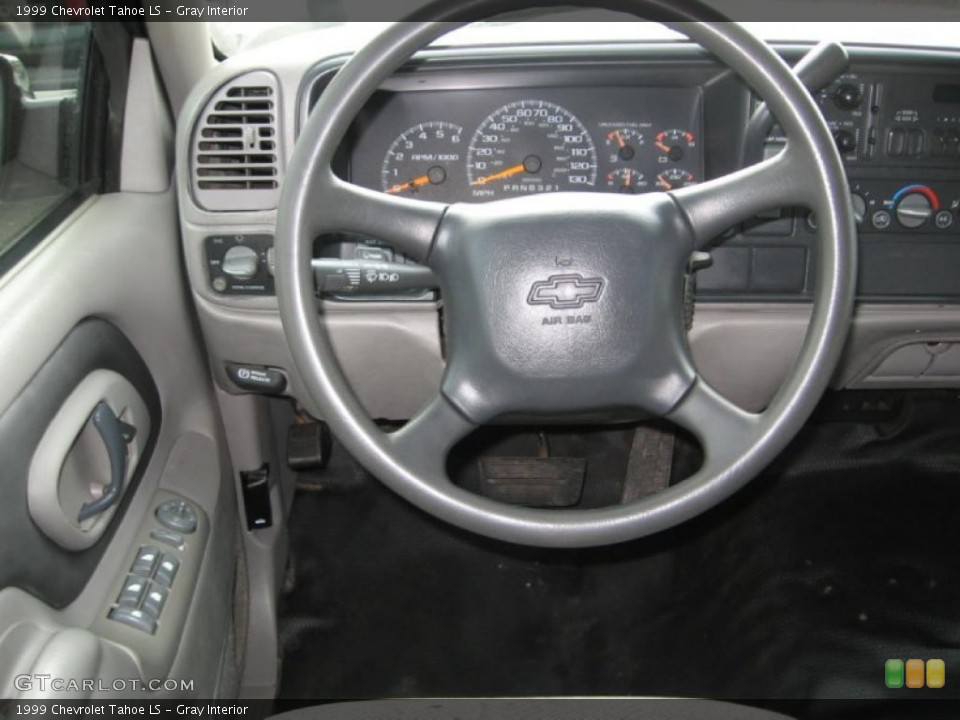 Gray Interior Steering Wheel for the 1999 Chevrolet Tahoe LS #81467542