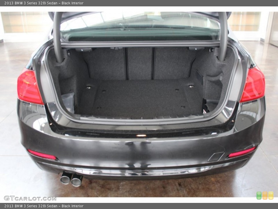 Black Interior Trunk for the 2013 BMW 3 Series 328i Sedan #81467657