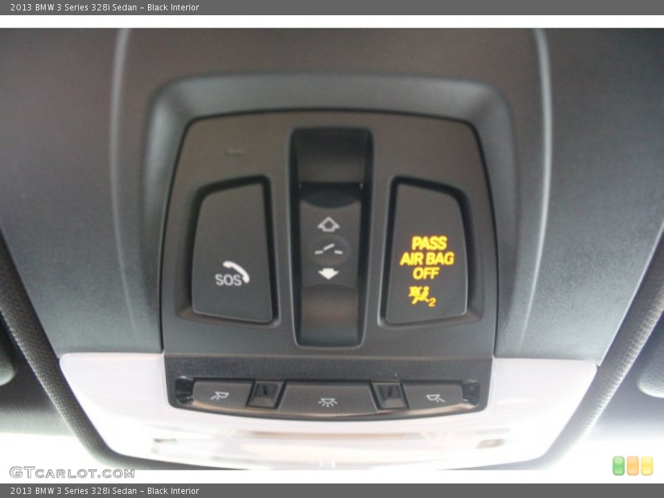 Black Interior Controls for the 2013 BMW 3 Series 328i Sedan #81467851