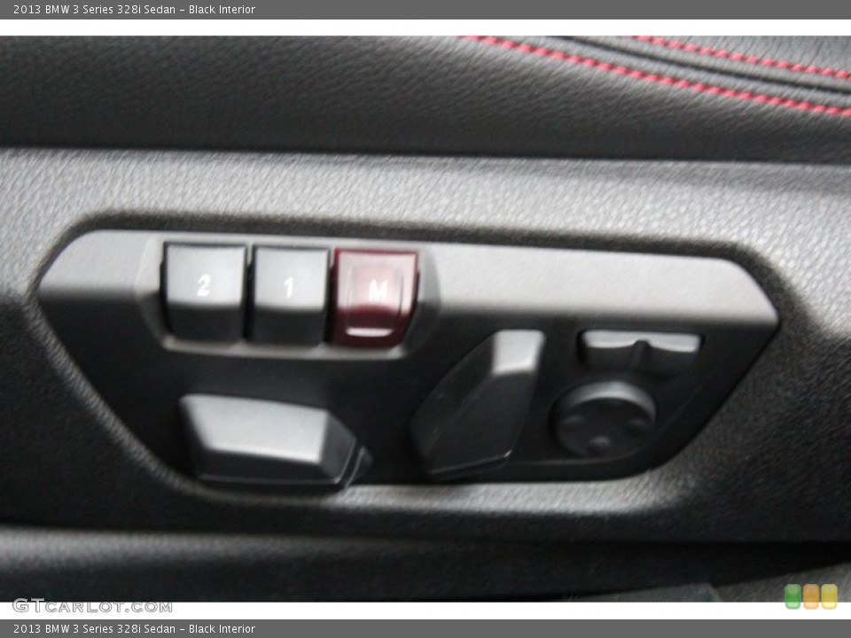 Black Interior Controls for the 2013 BMW 3 Series 328i Sedan #81467955