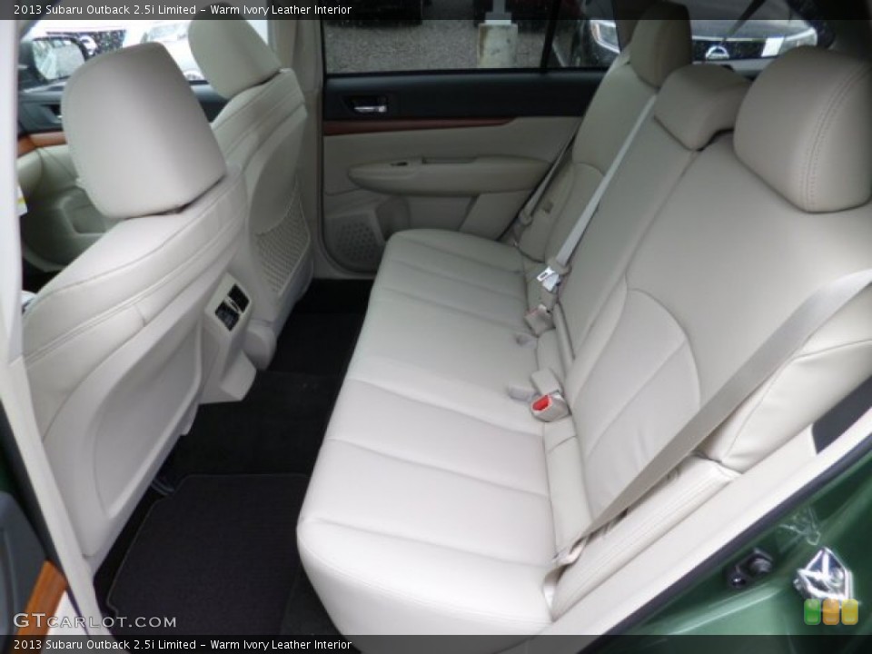 Warm Ivory Leather Interior Rear Seat for the 2013 Subaru Outback 2.5i Limited #81468372