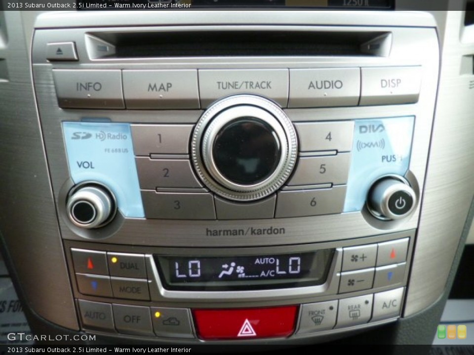 Warm Ivory Leather Interior Controls for the 2013 Subaru Outback 2.5i Limited #81468503