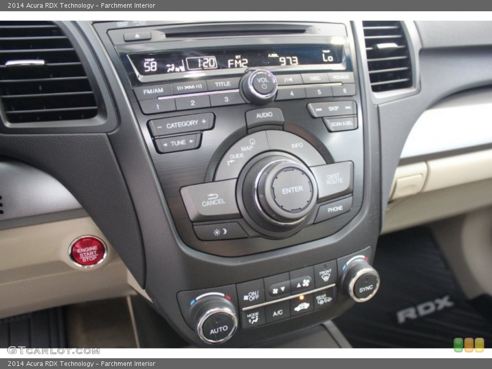 Parchment Interior Controls for the 2014 Acura RDX Technology #81470532