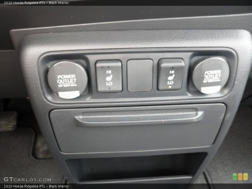 Black Interior Controls for the 2010 Honda Ridgeline RTL #81471139