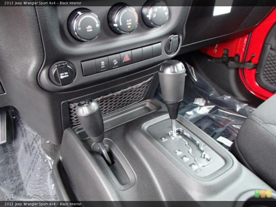 Black Interior Transmission for the 2013 Jeep Wrangler Sport 4x4 #81471172