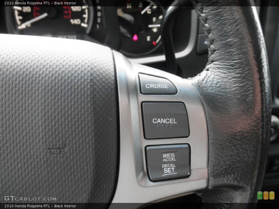 Black Interior Controls for the 2010 Honda Ridgeline RTL #81471189