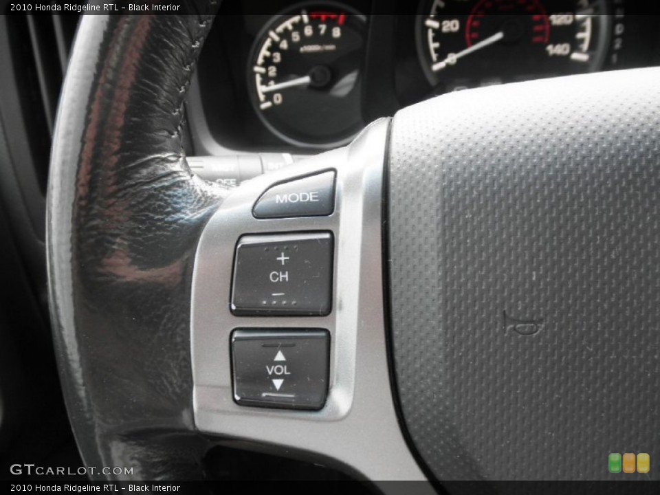 Black Interior Controls for the 2010 Honda Ridgeline RTL #81471210