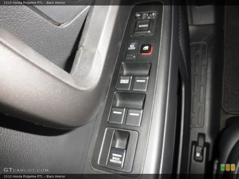 Black Interior Controls for the 2010 Honda Ridgeline RTL #81471256