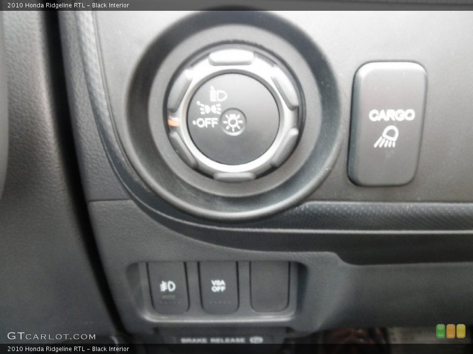 Black Interior Controls for the 2010 Honda Ridgeline RTL #81471294