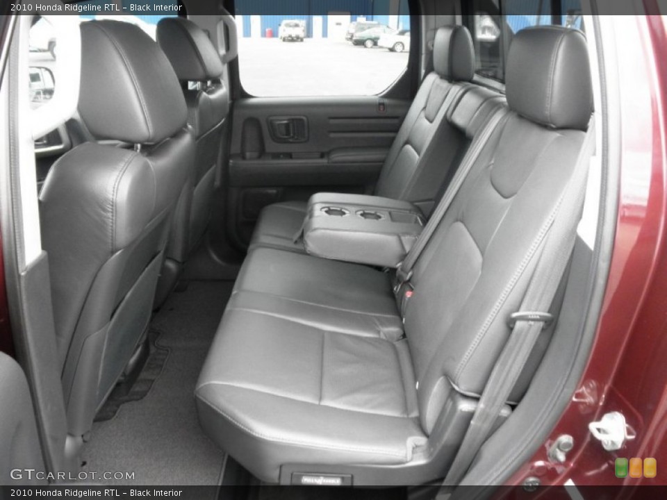 Black Interior Rear Seat for the 2010 Honda Ridgeline RTL #81471369