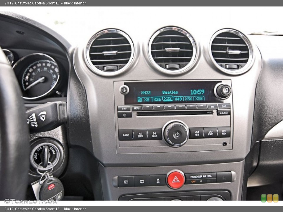 Black Interior Controls for the 2012 Chevrolet Captiva Sport LS #81473249