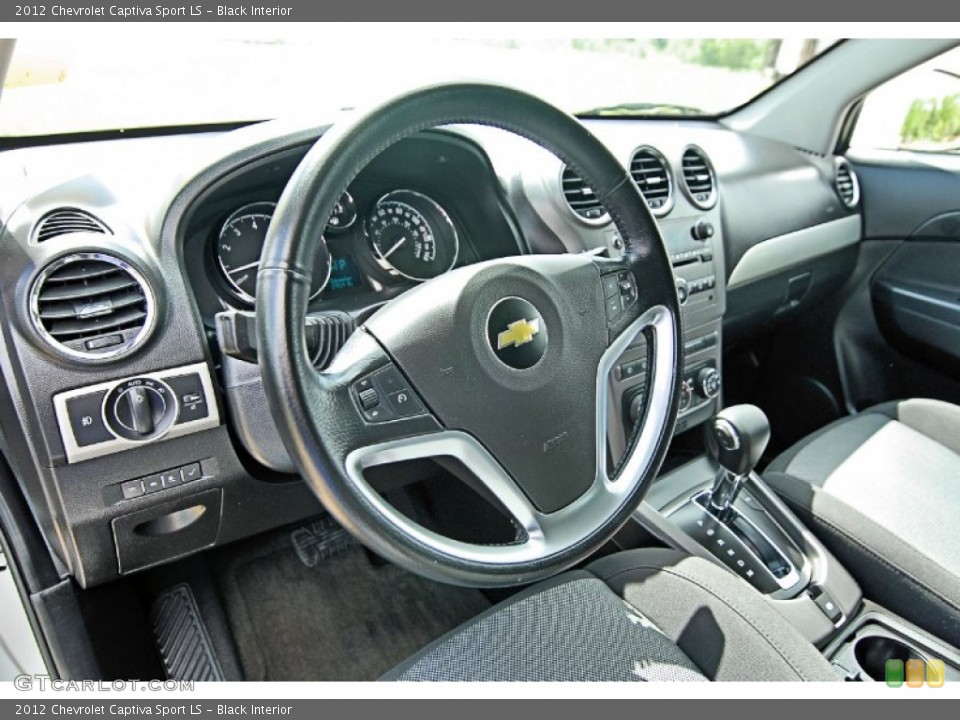 Black Interior Dashboard for the 2012 Chevrolet Captiva Sport LS #81473268