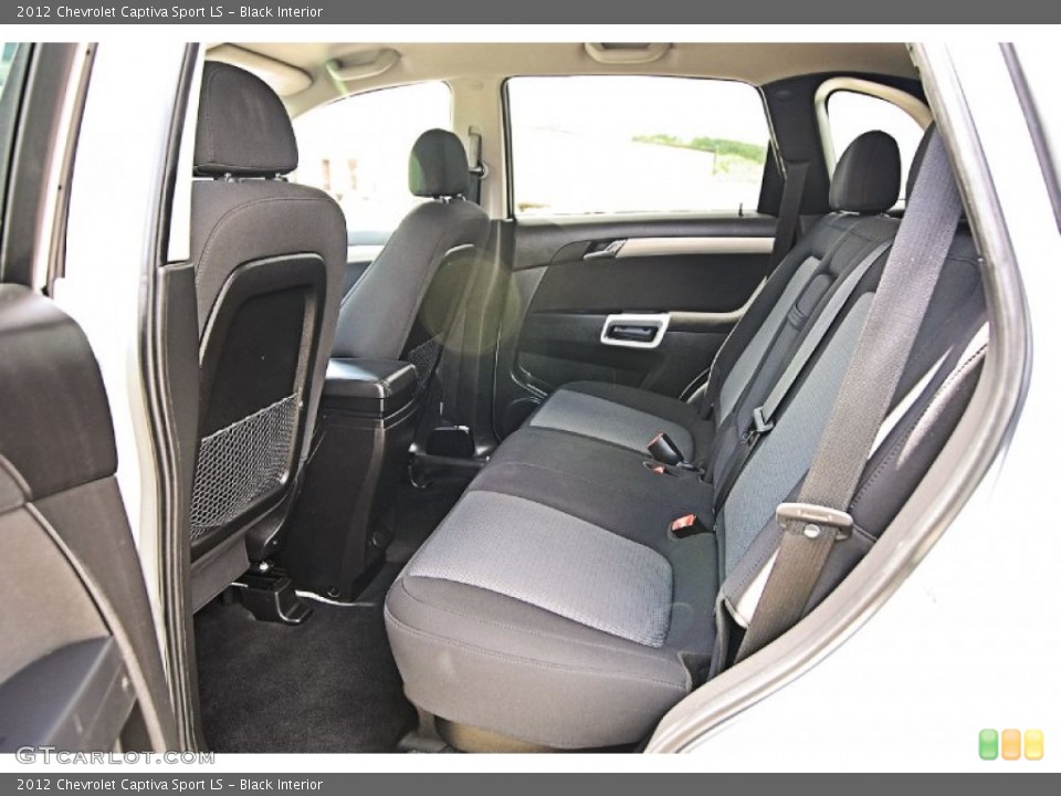 Black Interior Rear Seat for the 2012 Chevrolet Captiva Sport LS #81473393