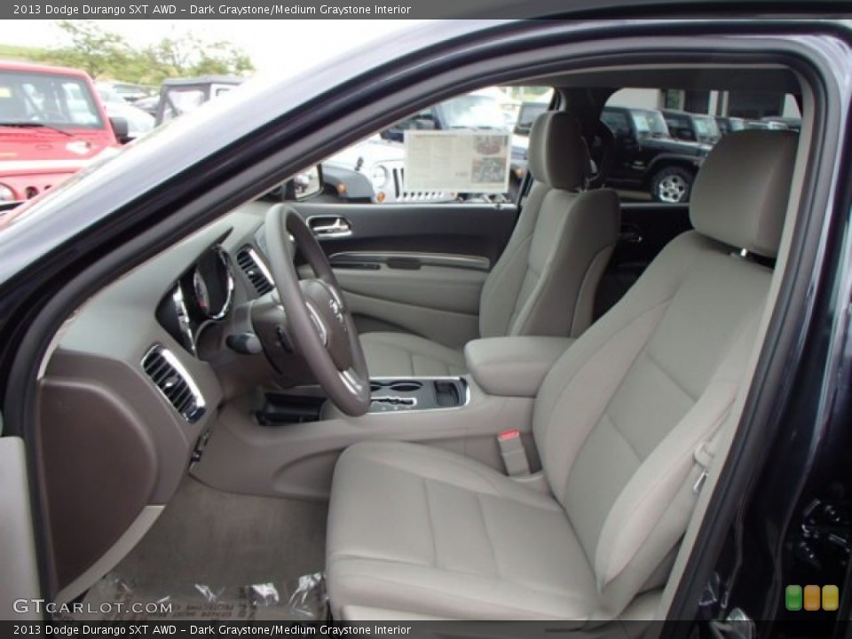 Dark Graystone/Medium Graystone Interior Photo for the 2013 Dodge Durango SXT AWD #81473919