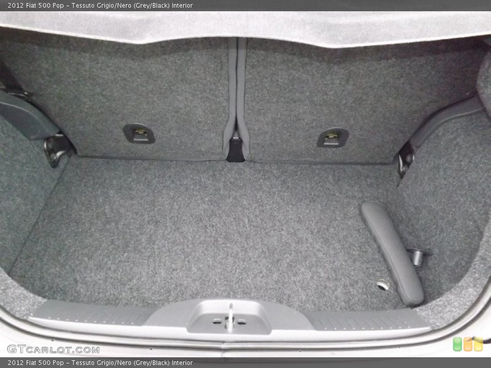 Tessuto Grigio/Nero (Grey/Black) Interior Trunk for the 2012 Fiat 500 Pop #81474480