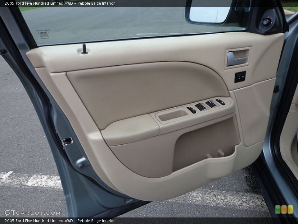 Pebble Beige Interior Door Panel for the 2005 Ford Five Hundred Limited AWD #81474882