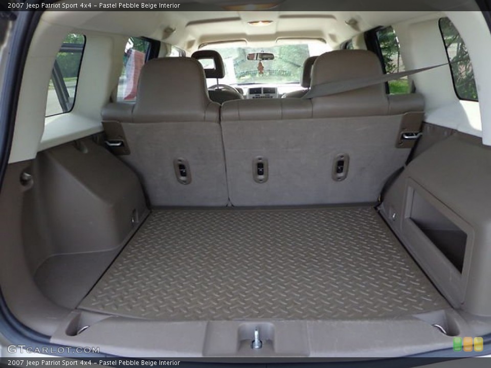 Pastel Pebble Beige Interior Trunk For The 2007 Jeep Patriot