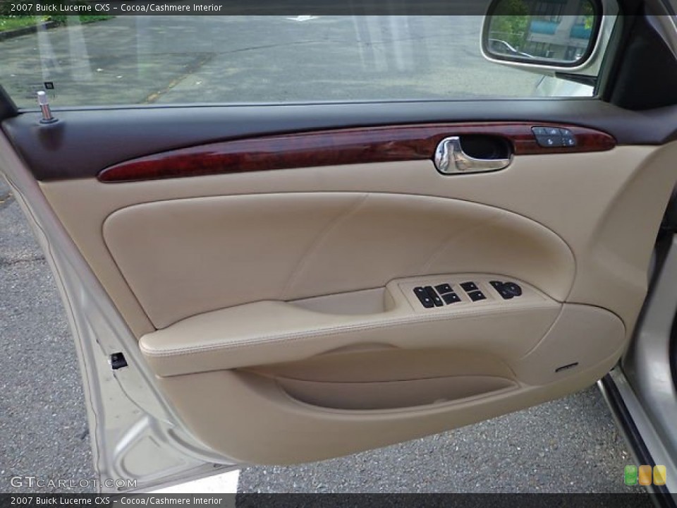 Cocoa/Cashmere Interior Door Panel for the 2007 Buick Lucerne CXS #81476400