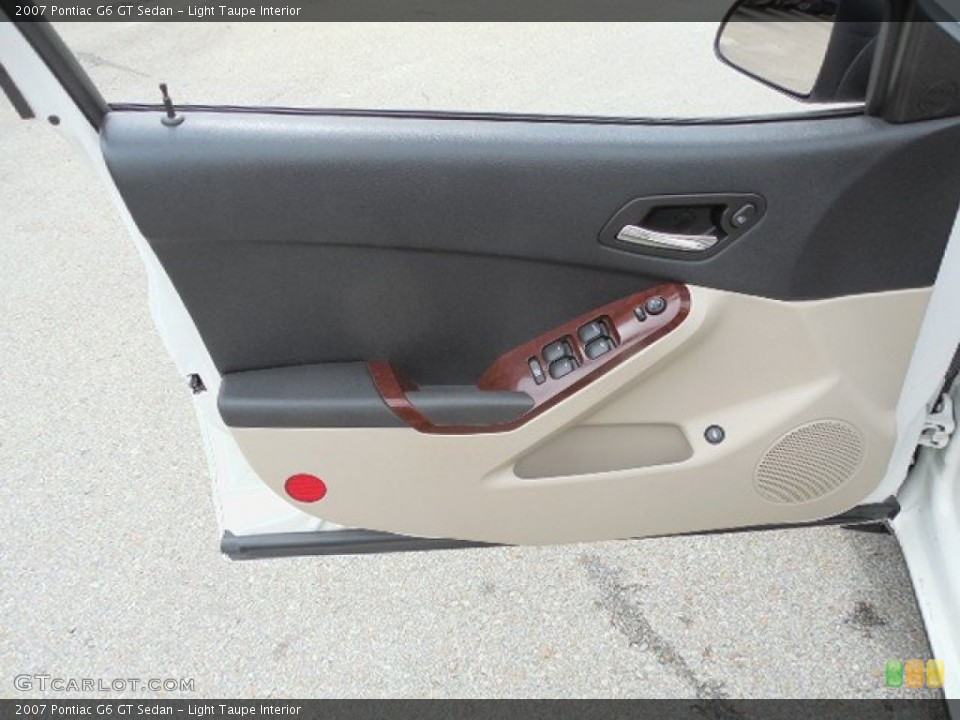 Light Taupe Interior Door Panel for the 2007 Pontiac G6 GT Sedan #81476994