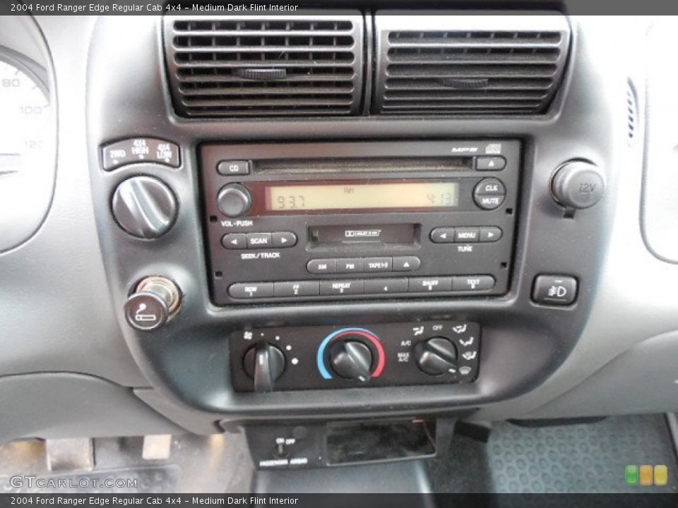 Medium Dark Flint Interior Controls for the 2004 Ford Ranger Edge Regular Cab 4x4 #81477394