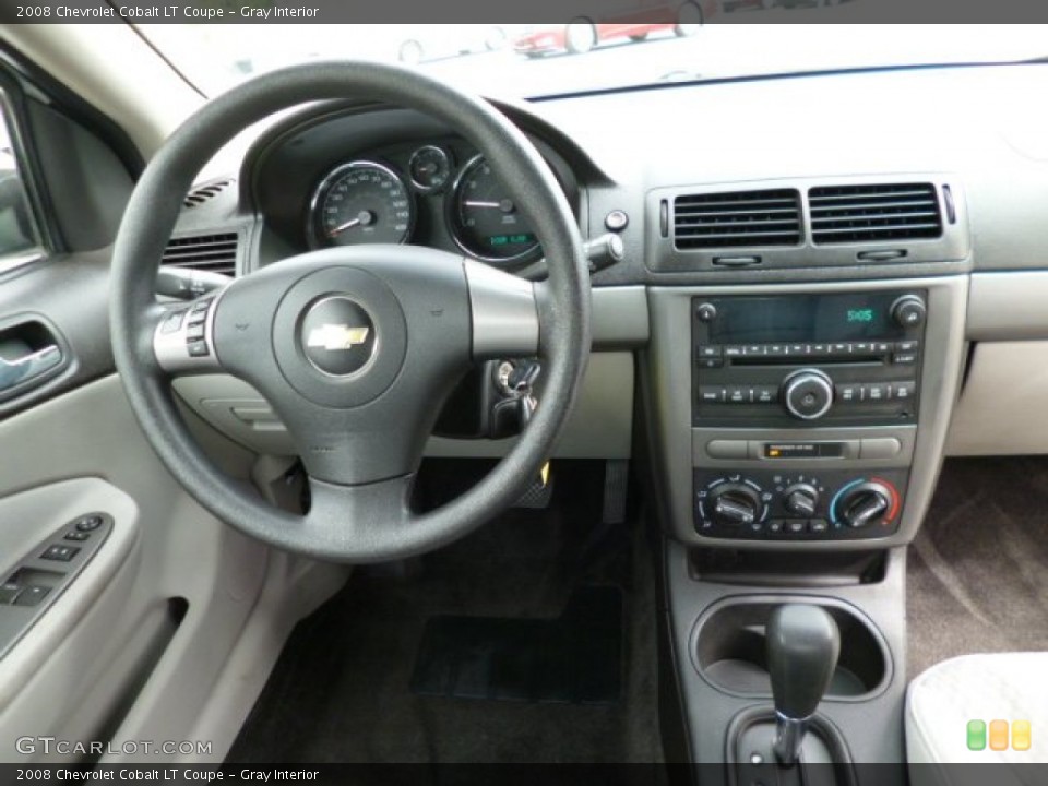 Gray Interior Dashboard for the 2008 Chevrolet Cobalt LT Coupe #81477487