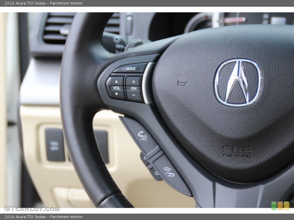 Parchment Interior Controls for the 2010 Acura TSX Sedan #81482729