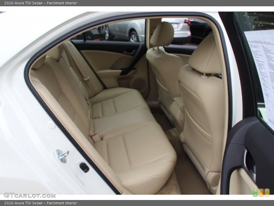 Parchment Interior Rear Seat for the 2010 Acura TSX Sedan #81482858