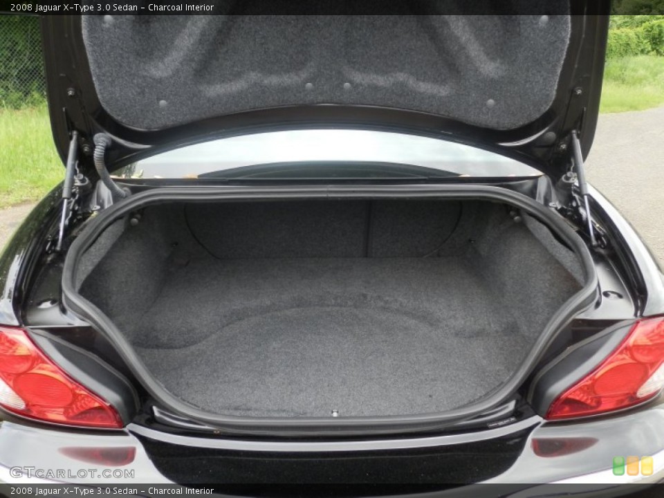 Charcoal Interior Trunk for the 2008 Jaguar X-Type 3.0 Sedan #81485712