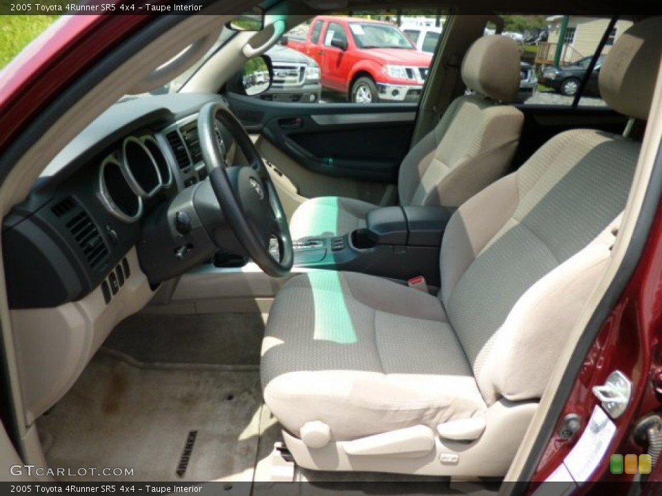 Taupe Interior Photo for the 2005 Toyota 4Runner SR5 4x4 #81487437