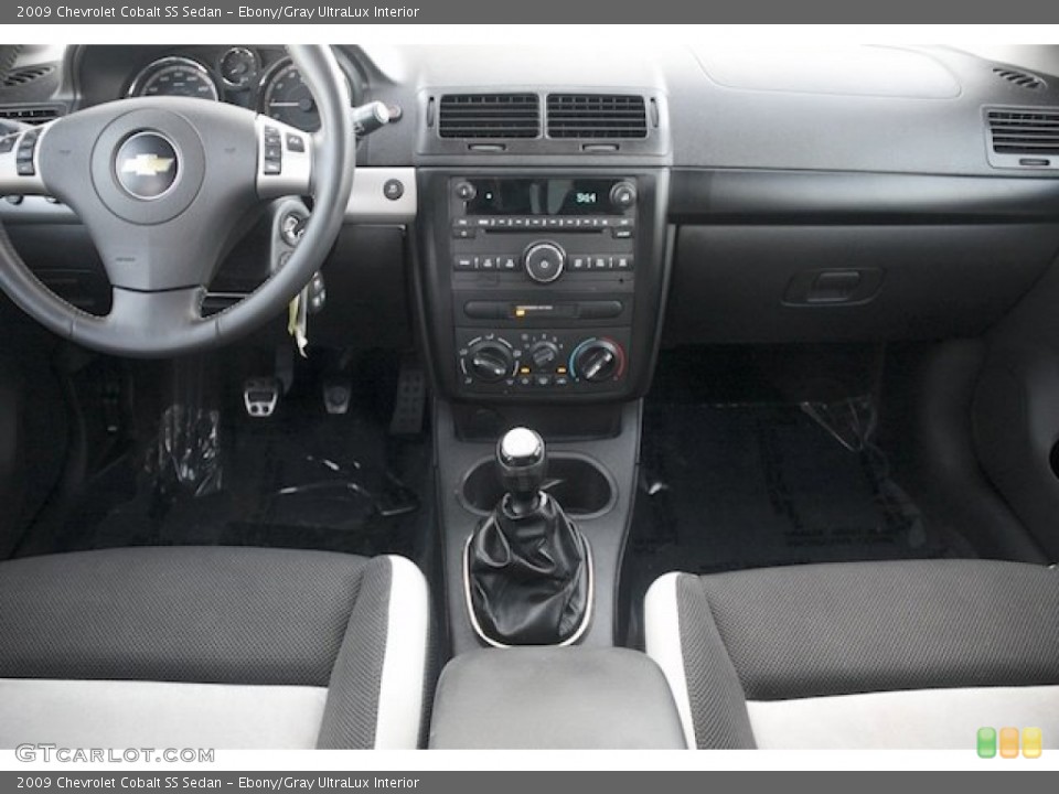 Ebony/Gray UltraLux Interior Dashboard for the 2009 Chevrolet Cobalt SS Sedan #81488114