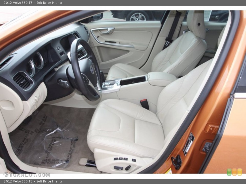 Soft Beige Interior Photo for the 2012 Volvo S60 T5 #81488466