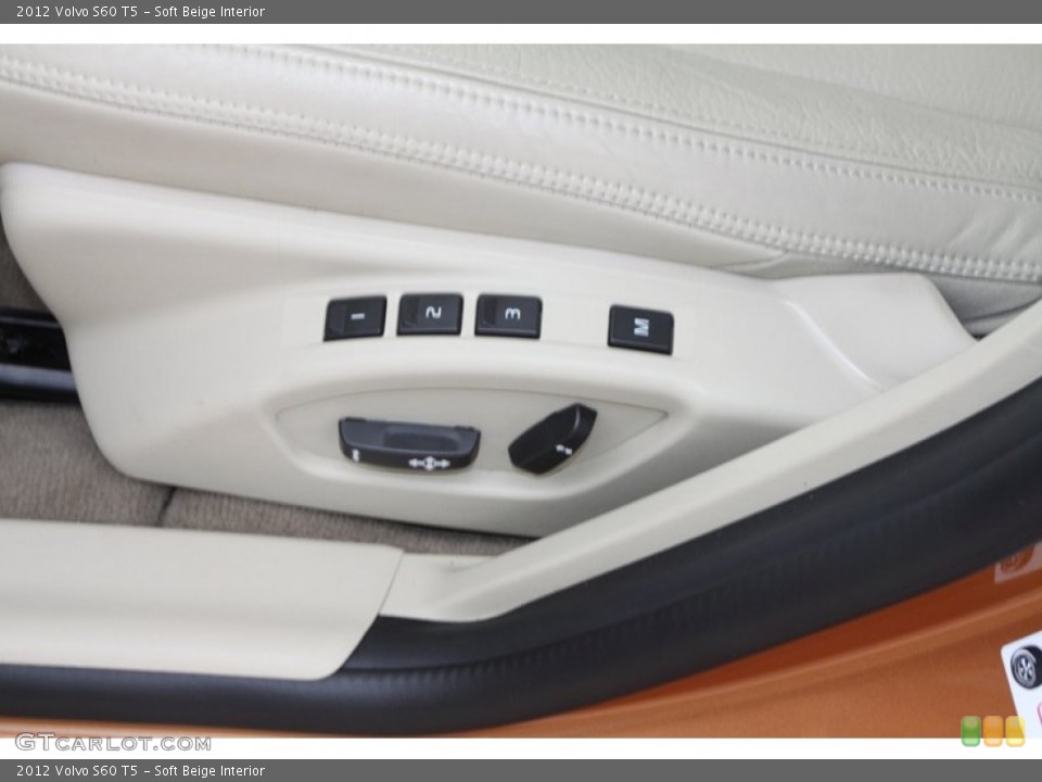 Soft Beige Interior Controls for the 2012 Volvo S60 T5 #81488742
