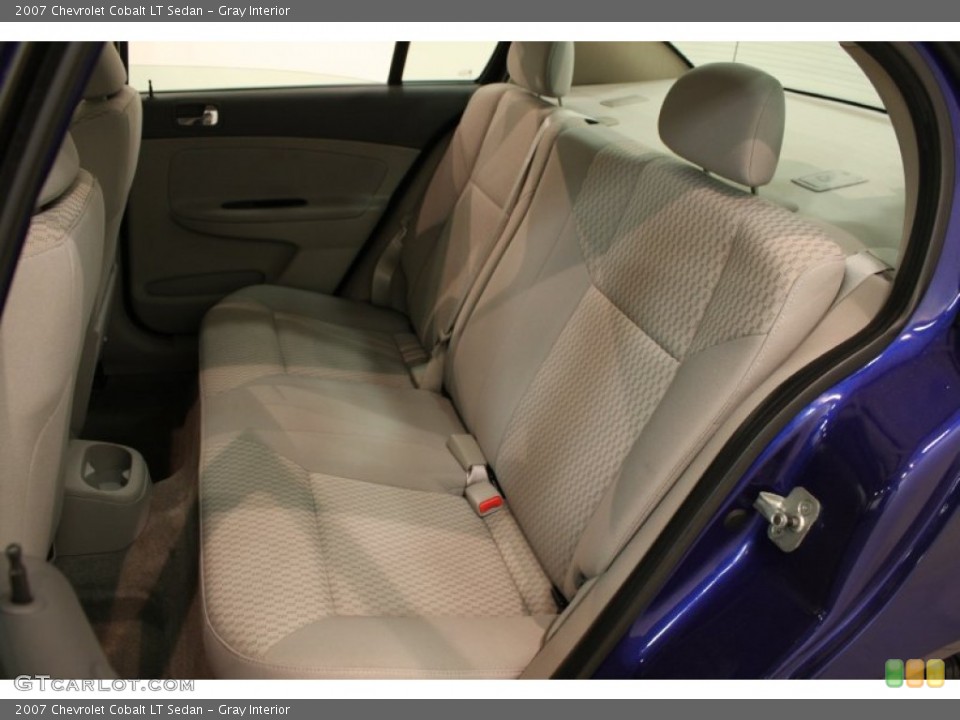 Gray Interior Rear Seat for the 2007 Chevrolet Cobalt LT Sedan #81490509