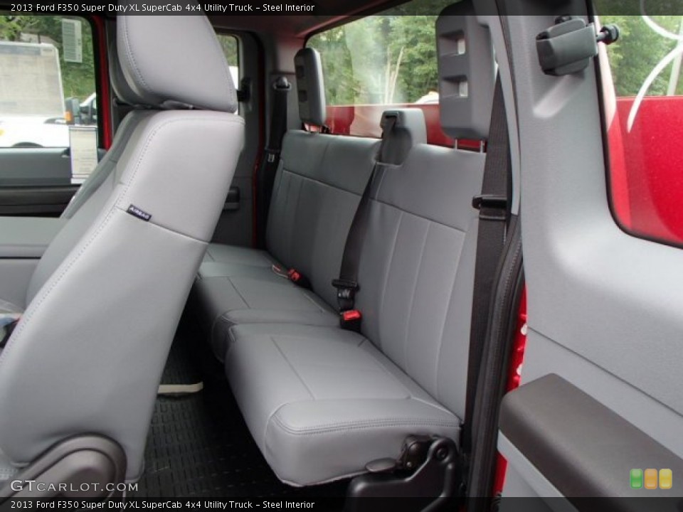 Steel Interior Rear Seat for the 2013 Ford F350 Super Duty XL SuperCab 4x4 Utility Truck #81493227