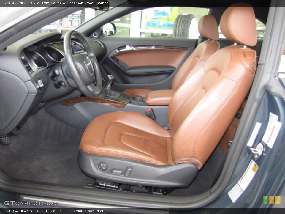 Cinnamon Brown Interior Photo for the 2009 Audi A5 3.2 quattro Coupe  #81493338 | GTCarLot.com