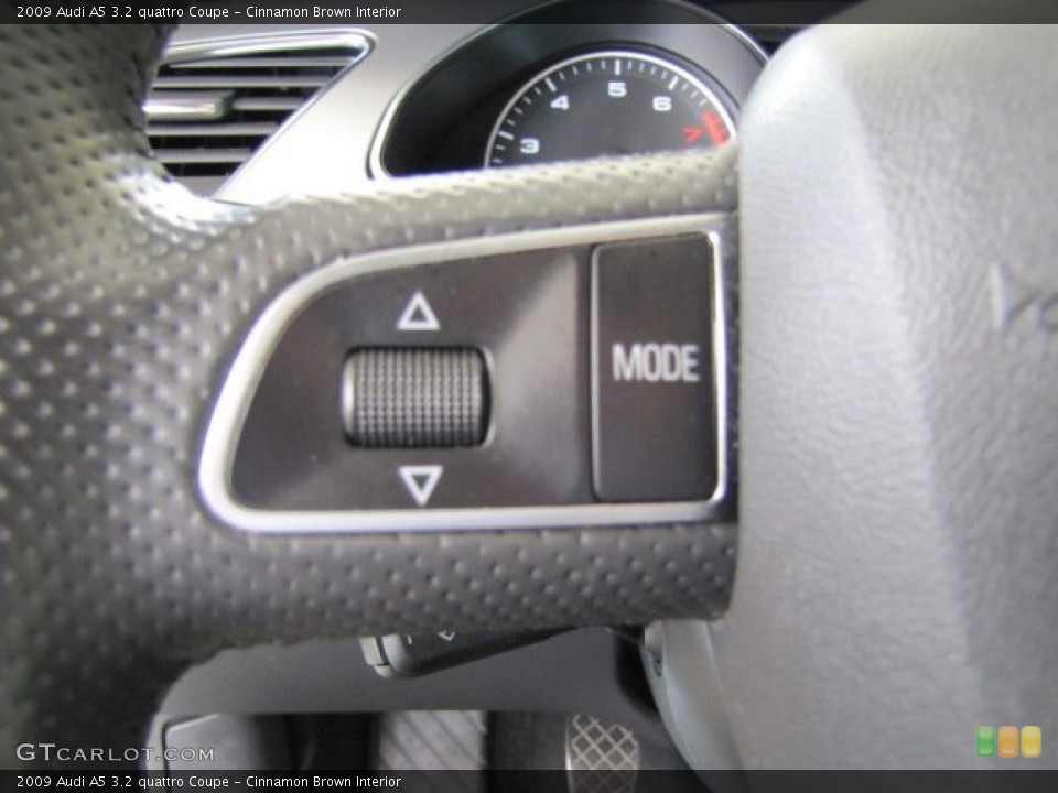 Cinnamon Brown Interior Controls for the 2009 Audi A5 3.2 quattro Coupe #81493603
