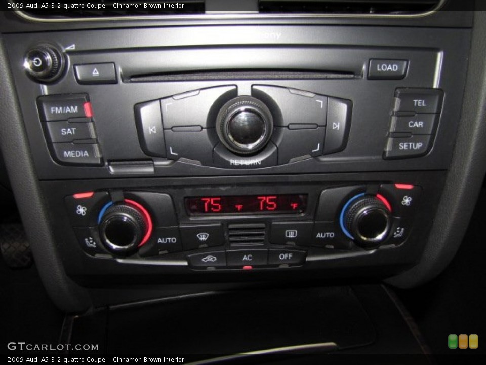 Cinnamon Brown Interior Controls for the 2009 Audi A5 3.2 quattro Coupe #81493722