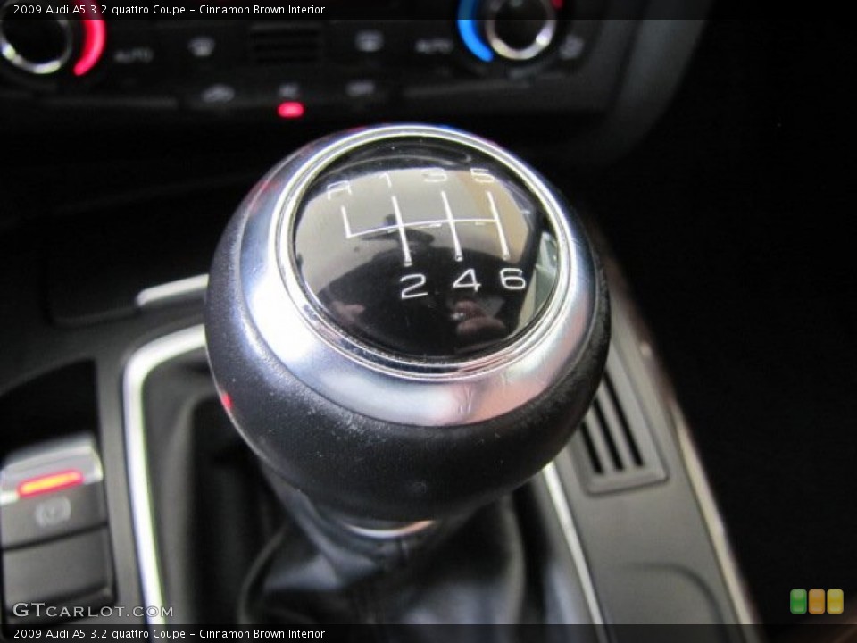 Cinnamon Brown Interior Transmission for the 2009 Audi A5 3.2 quattro Coupe #81493752